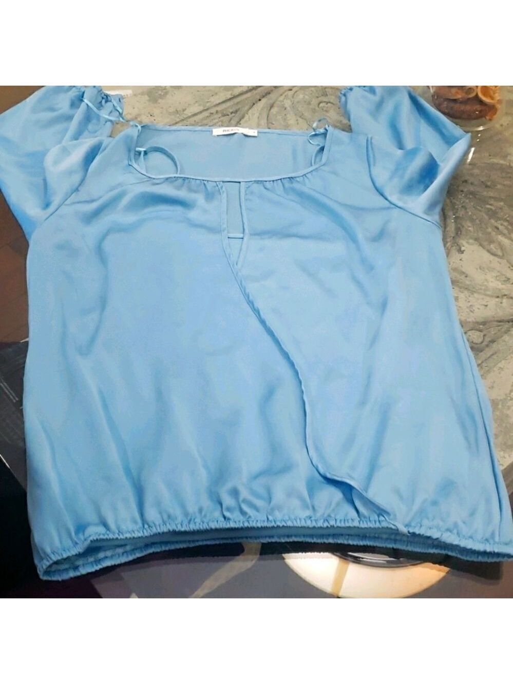 𝅺rickis Blue Top